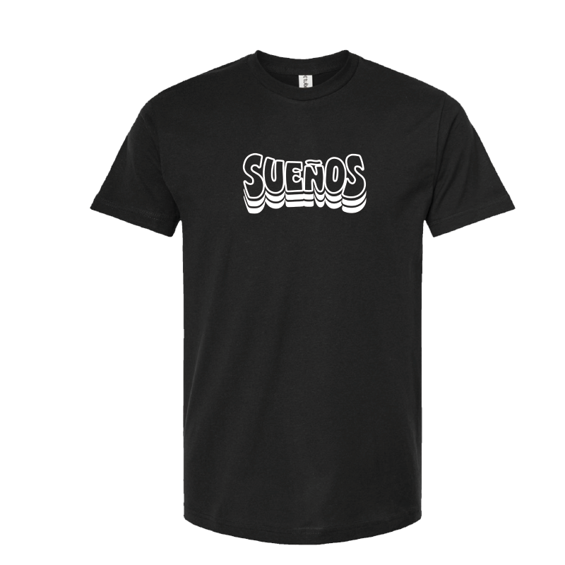 Black Logo Lineup Tee